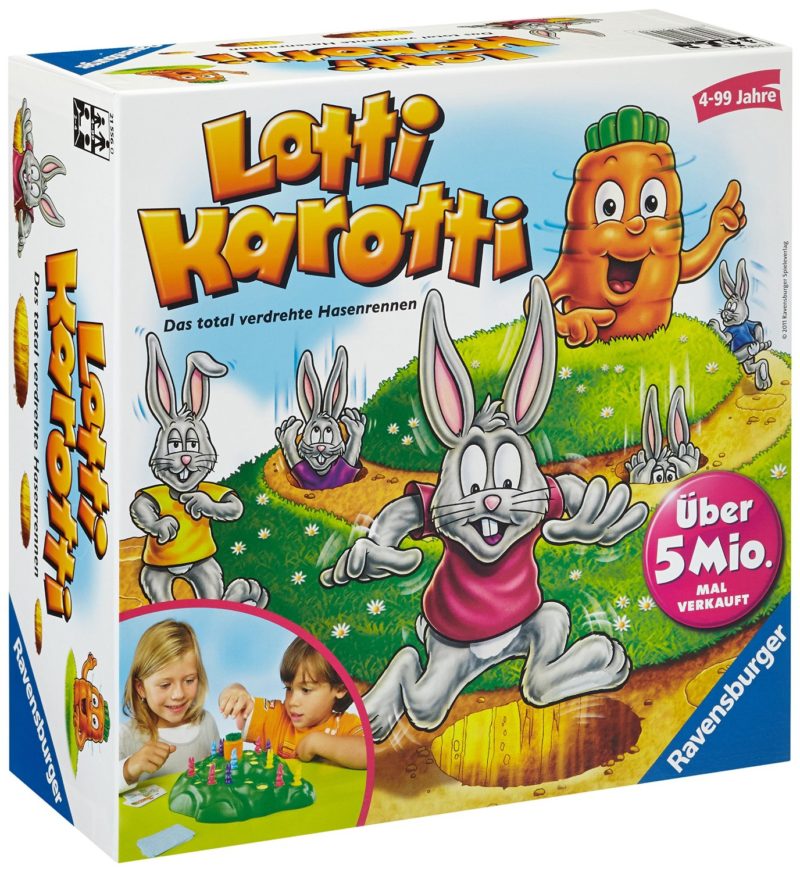 Lotti Karotti – das Spiel für schnelle Hasen