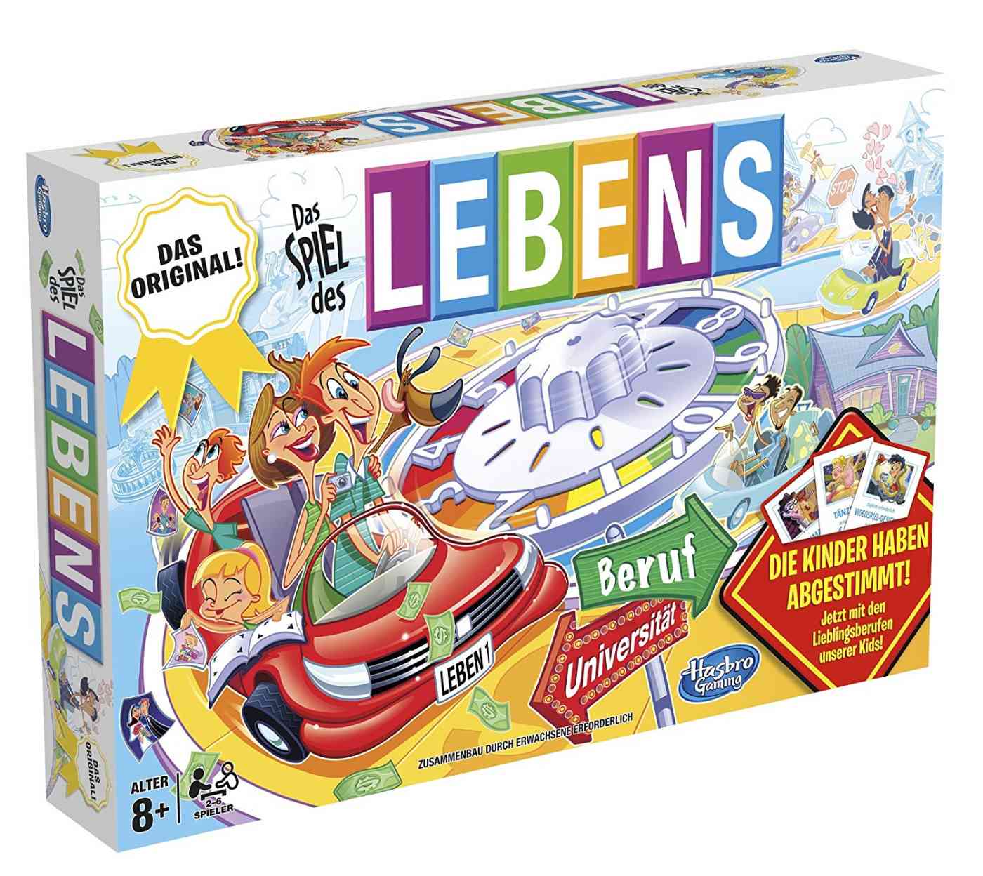 Der Spielablauf beim Spiel des Lebens