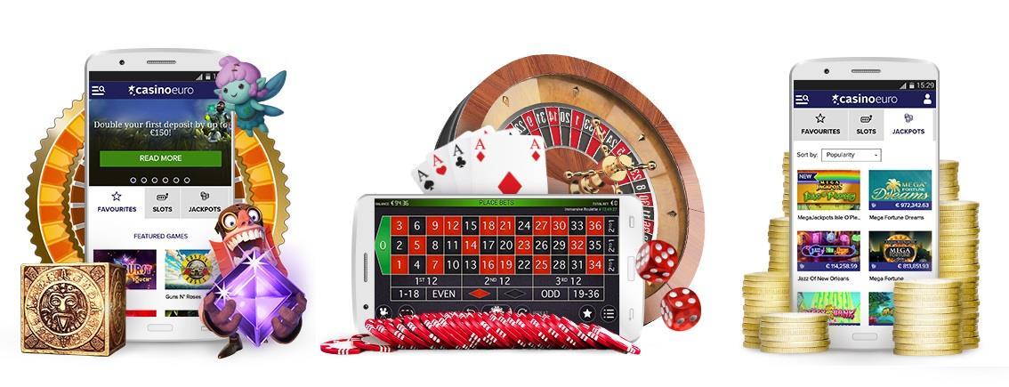 Online Casinos für Smartphone, Handy, Tablet und Laptop