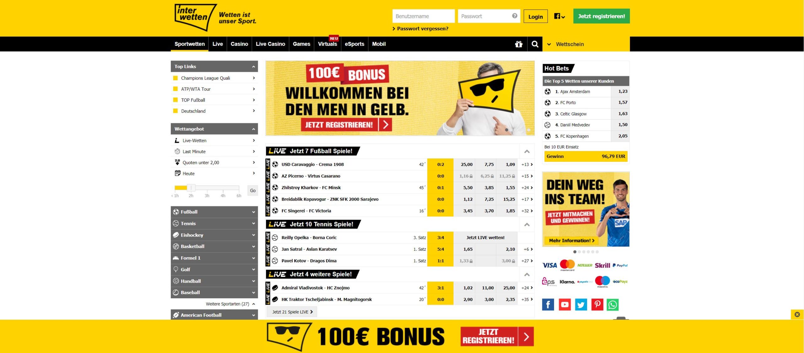 Interwetten im Test