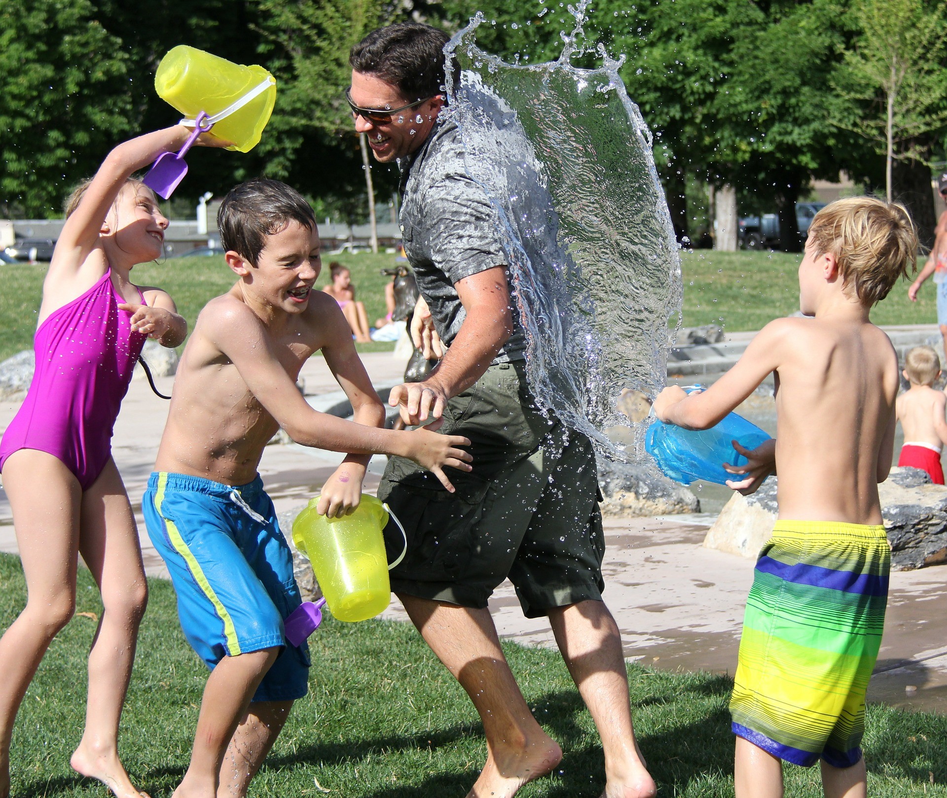 Spiele und Regeln für heiße Sommer