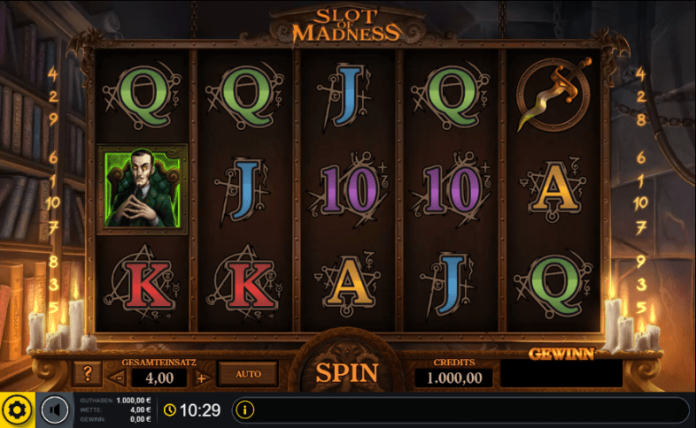 Slot of Madness kostenlos spielen