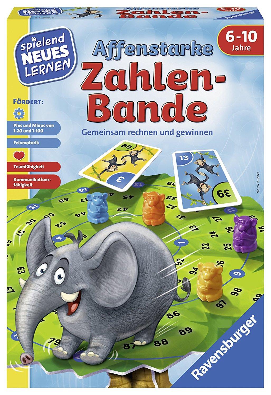 Affenstarke Zahlen-Bande