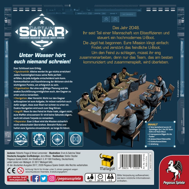 Captain Sonar Zubehör