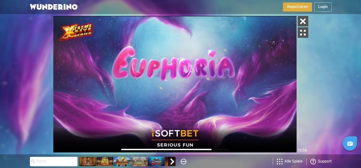 Euphoria kostenlos spielen