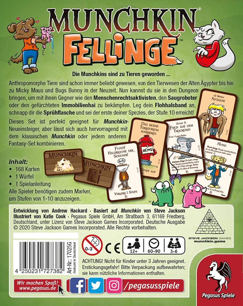 Munchkin Fellinge Zubehör