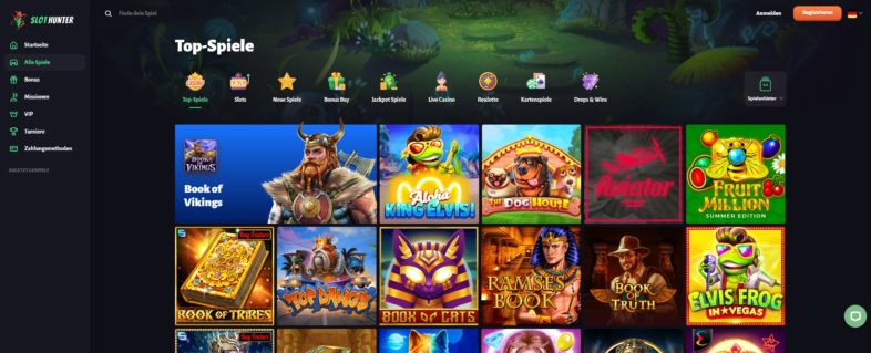 slot hunter casino spiele