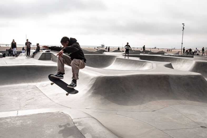 Skateboard fahren