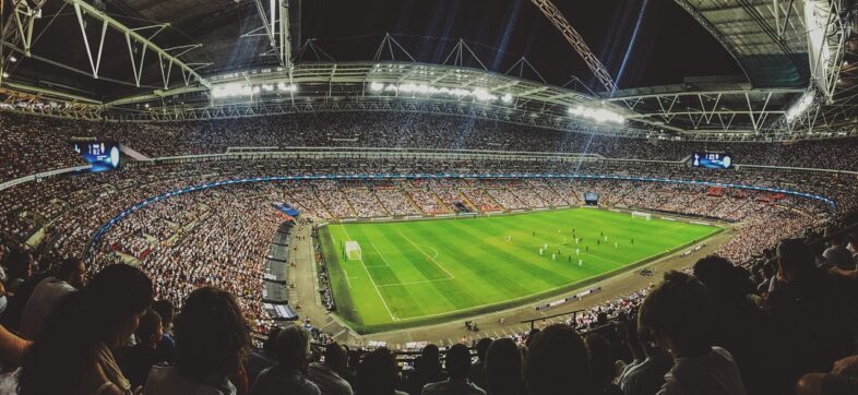 Fußball im Stadion