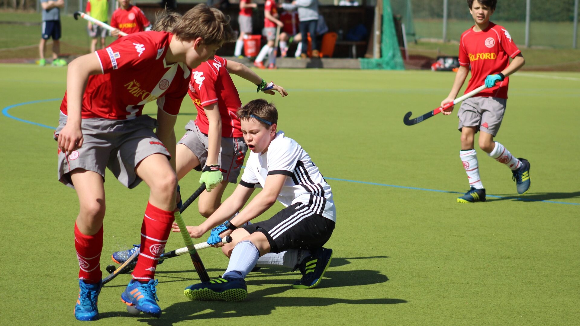 feldhockey spielfeld