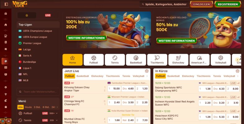 VikingLuck Sportwetten